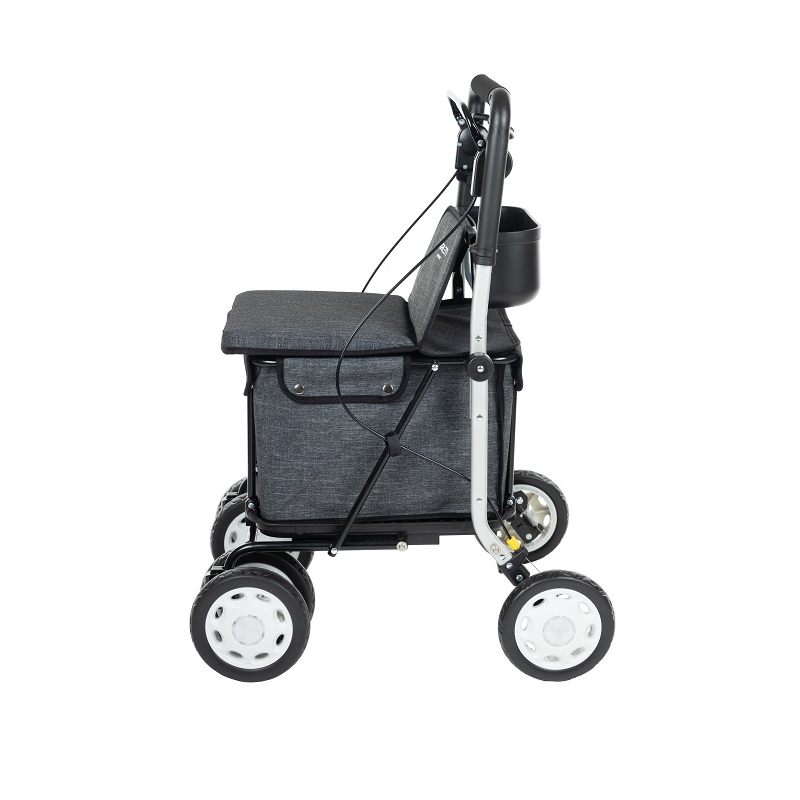 Rollator 4 roues Lett 900 gris de CARLETT