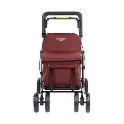 Rollator 4 roues Lett 900 rouge de CARLETT