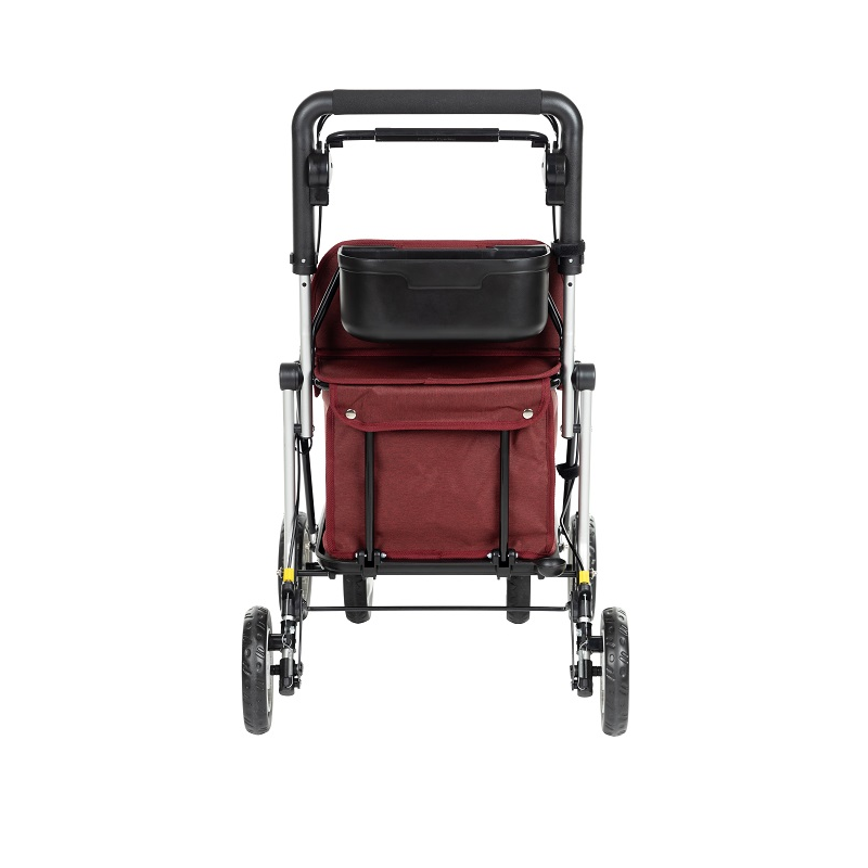 Rollator 4 roues Lett 900 rouge de CARLETT