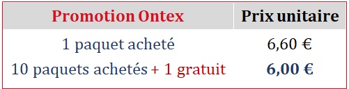 Promotion Ontex